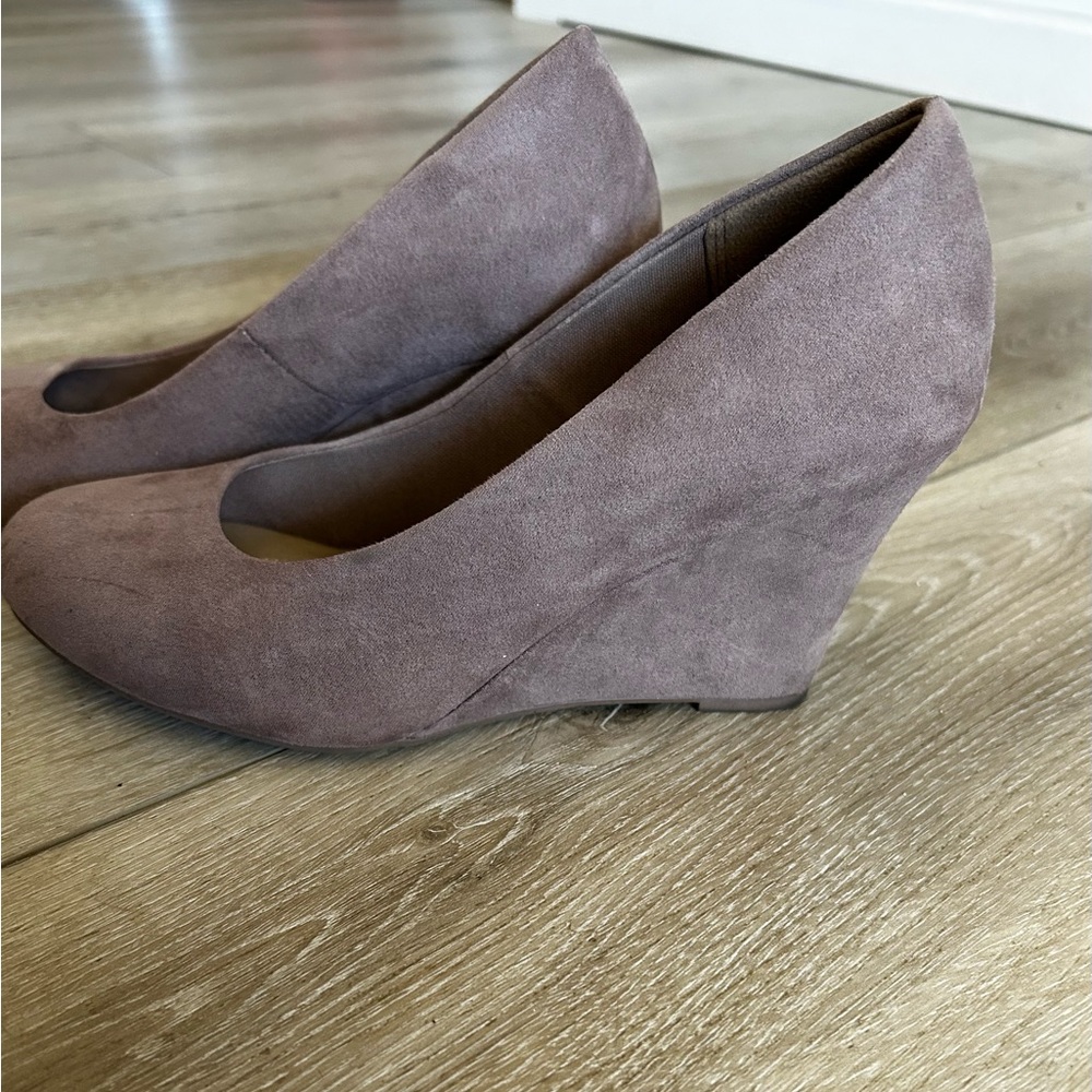 Dexflex Comfort Dusty Pink Wedge Shoes